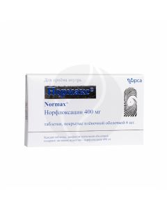 Normax tablets 400mg, No. 6 | Buy Online