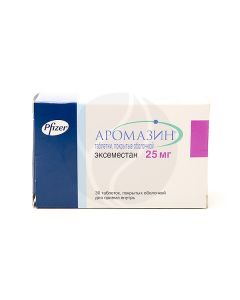 Aromasin tablets 25mg, No. 30 | Buy Online