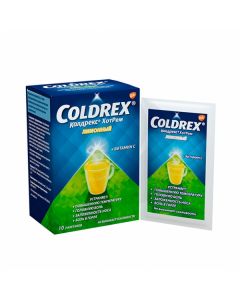 Coldrex HotRem lemon powder, # 10 | Buy Online