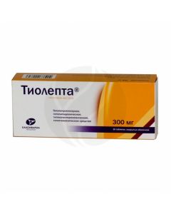 Thiolepta tablets p / o 300mg, No. 30 | Buy Online