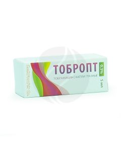 Tobropt drops 0.3%, 5 ml | Buy Online