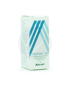 Tobrex 2 X drops 0.3%, 5ml | Buy Online