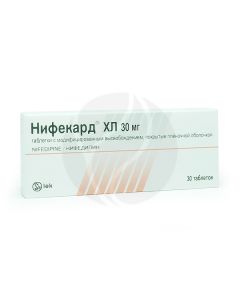 Nifecard HL tablets 30mg, No. 30 | Buy Online