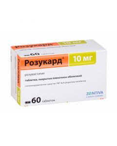 Buy cheap Rosuvastatin | Rosucard tablets are covered.pl.ob. 10 mg 60 pcs. online www.buy-pharm.com