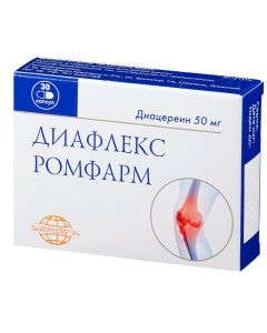 Buy cheap Dyatsereyn | Diaflex Rompharm capsules 50 mg 30 pcs. online www.buy-pharm.com