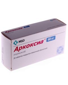 Buy cheap Etoricoxib | Arkoxia tablets is covered.pl.ob. 60 mg 28 pcs. pack online www.buy-pharm.com