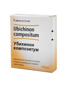 Buy cheap Homeopatycheskyy composition | Ubiquinone compositum solution for in / mouse. enter 2.2 ml ampoules ind.up 5 pcs. online www.buy-pharm.com