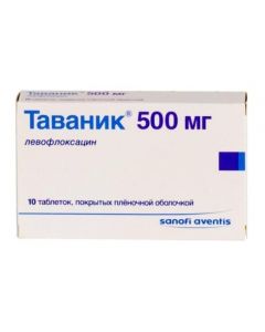 Buy cheap Levofloxacin | tavanic tablets 500 mg, 10 pcs. online www.buy-pharm.com