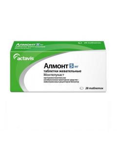 Buy cheap montelukast | Almont chewable tablets 5 mg 28 pcs. online www.buy-pharm.com