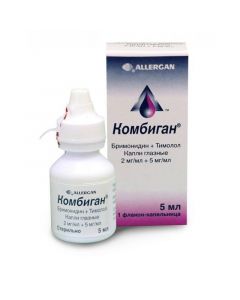 Buy cheap Brimonidine, Timolol | Combigan eye drops, 5 ml online www.buy-pharm.com