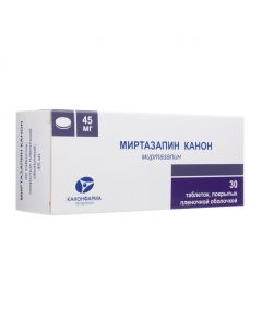 Buy cheap mirtazapine | Mirtazapine Canon tablets coated.pl.ob. 45 mg 30 pcs. online www.buy-pharm.com