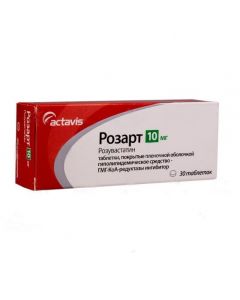 Buy cheap rosuvastatin | Rosart tablets are coated. 20 mg 30 pcs. online www.buy-pharm.com