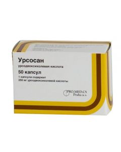 Buy cheap ursodeoxycholic acid | Ursosan capsules 250 mg, 50 pcs. online www.buy-pharm.com