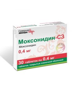 Buy cheap Moksonydyn | Moxonidine-SZ tablets coated.pl.ob. 0.4 mg 30 pcs. online www.buy-pharm.com