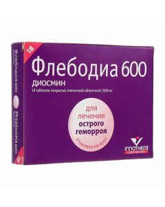 Buy cheap Diosmin | Phlebodia 600 tablets 600 mg, 18 pcs. online www.buy-pharm.com