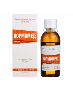 Buy cheap Inosine Pranobex | Normomed syrup 50 mg / ml 120 ml online www.buy-pharm.com