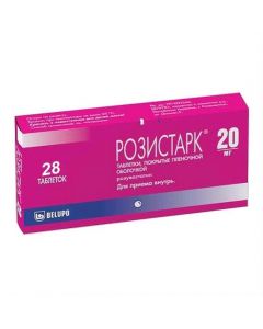 Buy cheap rosuvastatin | Rosistark tablets coated. 20 mg 28 pcs. online www.buy-pharm.com