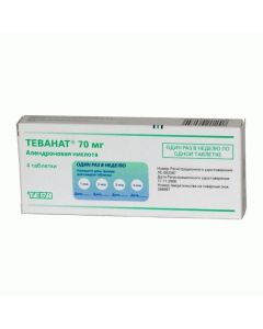 Buy cheap Alendronovaya acid | Tevanat tablets 70 mg, 4 pcs. online www.buy-pharm.com