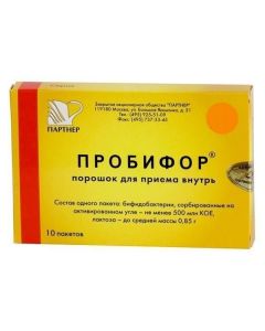 Buy cheap bifidobacteria bifidum | Probifor powder 500000000 CFU, 10 pcs. online www.buy-pharm.com