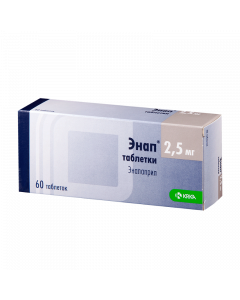 Buy cheap enalapril | Enap tablets 2, 5 mg 60 pcs. pack online www.buy-pharm.com