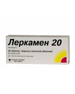 Buy cheap lercanidipine | Lerkamen 20 tablets 20 mg, 28 pcs. online www.buy-pharm.com
