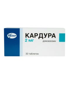 Buy cheap Doxazosin | Cardura tablets 2 mg 30 pcs. online www.buy-pharm.com