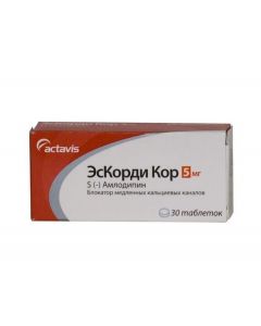Buy cheap Levamlodypyn | EsCordi Cor tablets 5 mg 30 pcs. online www.buy-pharm.com