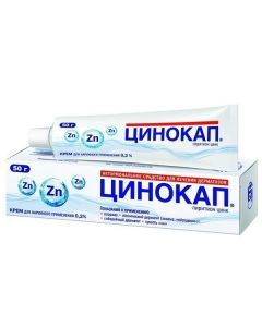 Buy cheap Pyrytyon zinc | Tsinokap cream 0.2%, 50 g online www.buy-pharm.com