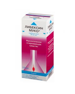 Buy cheap Carbocysteine | Libexin Muco syrup 50 mg / ml 125 ml online www.buy-pharm.com