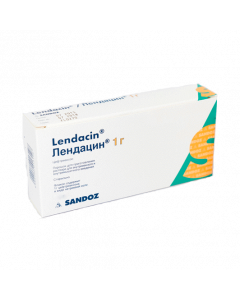 Buy cheap Ceftriaxone | Lendacin pore. d / pr-r solution for intravenous and intravenous administration 1 g vial 10 pcs online www.buy-pharm.com