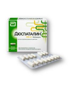 Buy cheap Mebeverin | Duspatalin sustained-release capsules 200 mg 30 pcs. online www.buy-pharm.com
