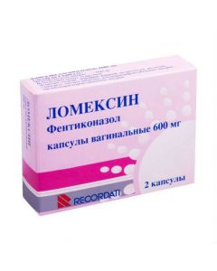 Buy cheap Penticonazole | Lomexin capsules vaginal 600 mg, 2 pc online www.buy-pharm.com