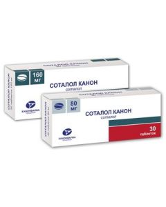 Buy cheap sotalol | Sotalol Canon tablets 160 mg 20 pcs. online www.buy-pharm.com