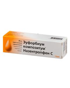 Buy cheap Homeopathic composition | Euphorbium compositum Nazentropfen C spray, 20 ml online www.buy-pharm.com