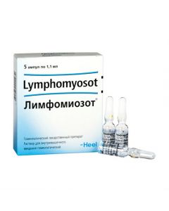 Buy cheap Homeopathic composition | Lymphomyozot solution for in / mouse. injection 1.1 ml ampoules ind.up. 5 pieces. online www.buy-pharm.com