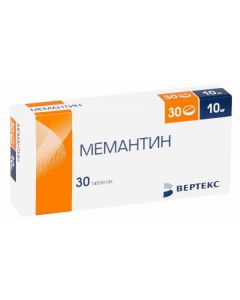Buy cheap Memantine | Memantine tablets coated. 10 mg 30 pcs. online www.buy-pharm.com