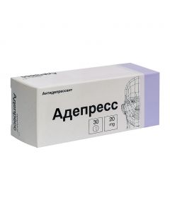 Buy cheap Paroxetine | adepress tablets are covered.ob. 20 mg, 30 pcs. online www.buy-pharm.com