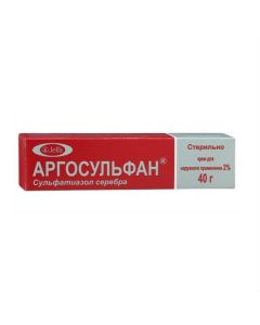 Buy cheap Sulfathiazole silver | Argosulfan cream 2%, 40 g online www.buy-pharm.com