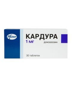 Buy cheap Doxazosin | Cardura tablets 1 mg 30 pcs. online www.buy-pharm.com