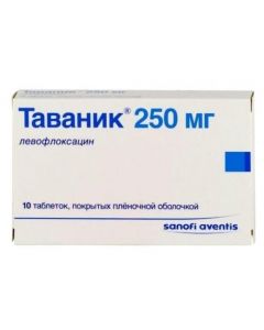 Buy cheap Levofloxacin | tavanic tablets 250 mg, 10 pcs. online www.buy-pharm.com