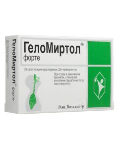 Buy cheap Myrtol | Helomirtol forte capsules 300 mg, 20 pcs. online www.buy-pharm.com