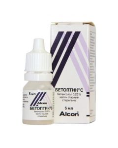 Buy cheap Betaxolol | Betoptic C eye drops 0.25%, 5 ml online www.buy-pharm.com