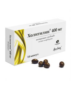 Buy cheap Choline alfostserat | Cholitilin 400 mg capsules 14 pcs. online www.buy-pharm.com