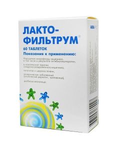 Buy cheap Lactulose, Lignin hydrolyzn y | Lactofiltrum tablets 500 mg, 60 pcs. online www.buy-pharm.com