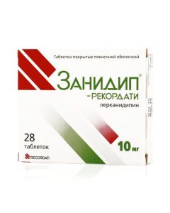 Buy cheap Lerkanydypyn | Zanidip-Recordati tablets 10 mg, 28 pcs. online www.buy-pharm.com