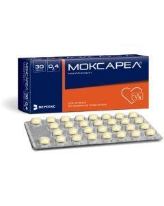 Buy cheap Moksonydyn | Moxarel tablets coated. 0.4 mg, 30 pcs. online www.buy-pharm.com