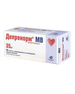 Buy cheap Trimetazidine | Deprenorm MV tablets coated. prolong. 35 mg 60 pcs. online www.buy-pharm.com