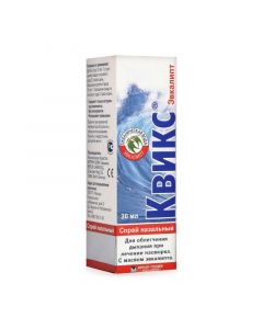 Buy cheap Adriatic water, eucalyptus oil | Quicks Eucalyptus spray nasal 30 ml online www.buy-pharm.com