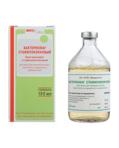 Buy cheap bacteriophage staphylococcal | Bacteriophage staphylococcal bottles, 100 ml online www.buy-pharm.com