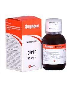 Buy cheap Carbocysteine | Fluifort syrup 90 mg / ml 120 ml online www.buy-pharm.com